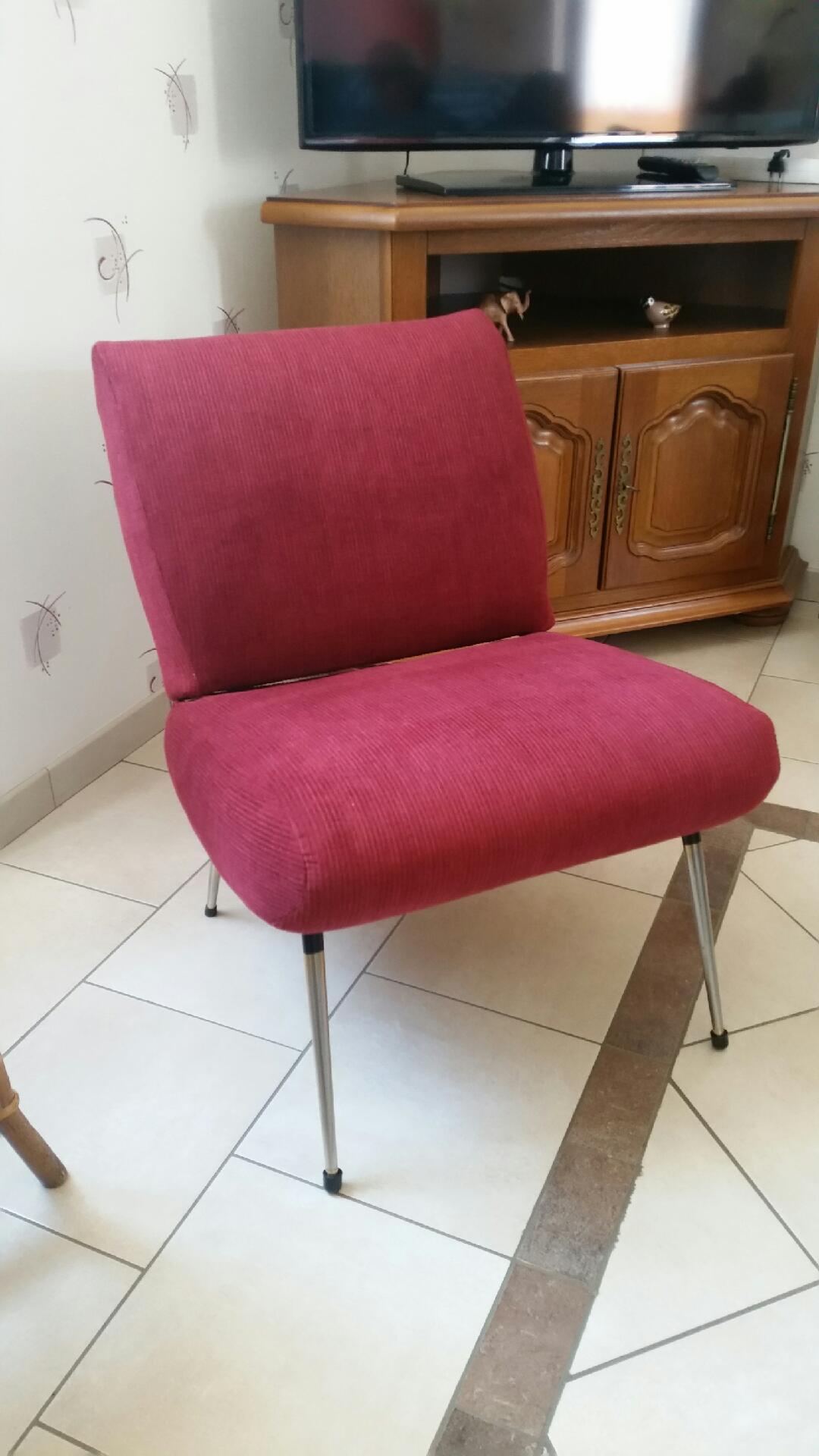 Chaise années 50