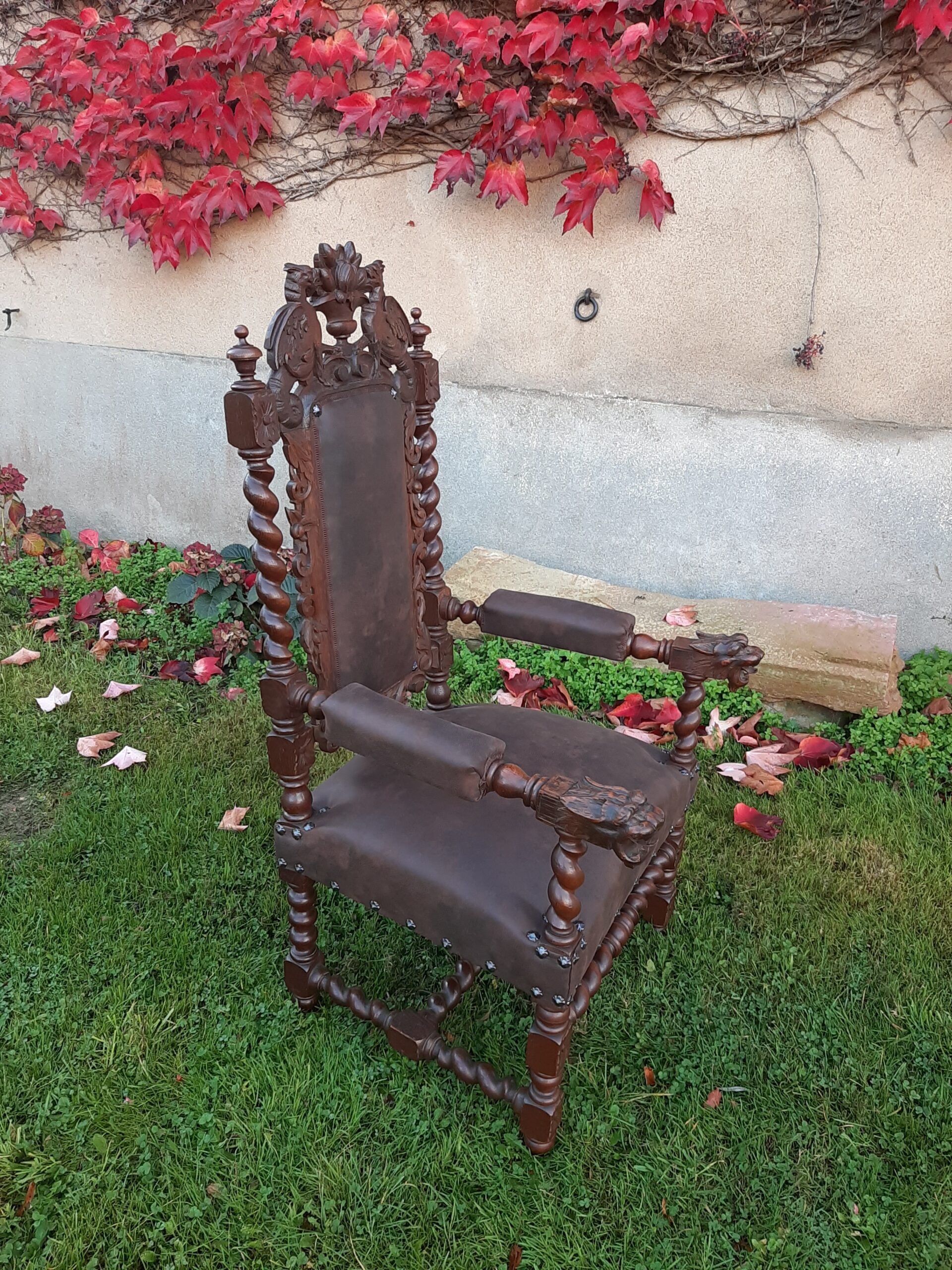 Fauteuil de style Renaissance